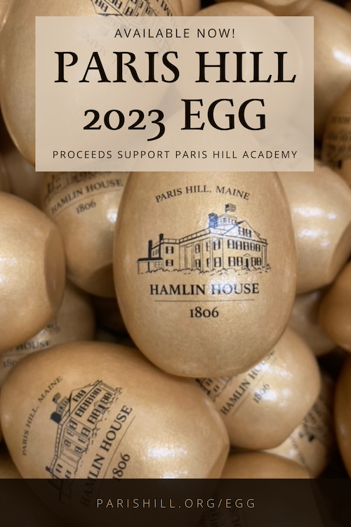 2023 ANNUAL COMMEMORATIVE PARIS HILL EGG