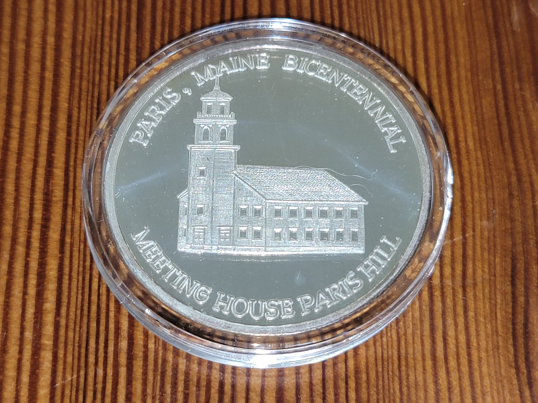 Silver Paris, Maine Bicentennial Commemorative Coins Available!
